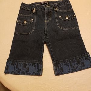 One step up girls jean shorts